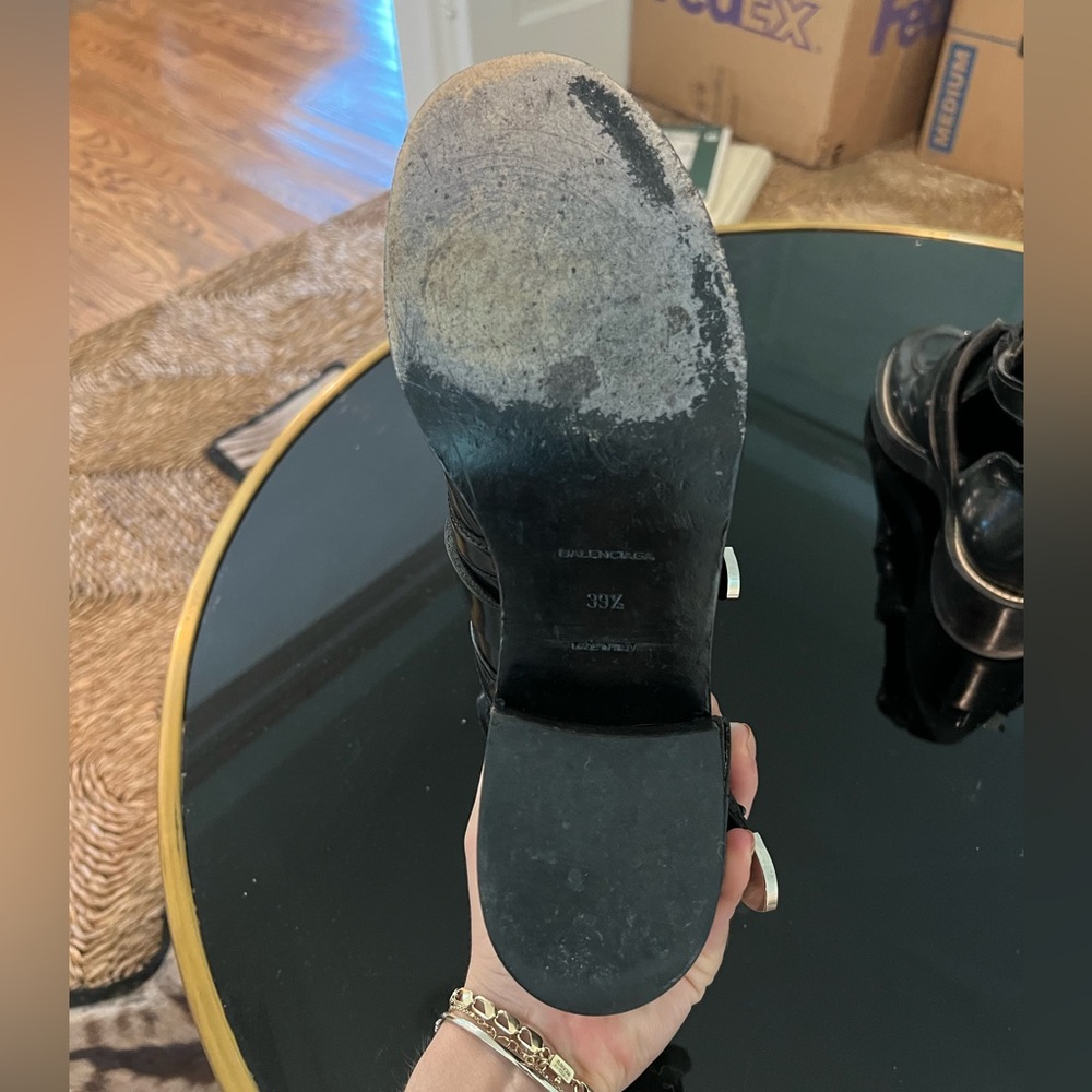 balenciaga centurion boots